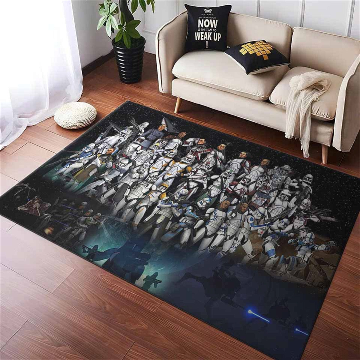 Star Wars The Clone Wars Movie Teppich