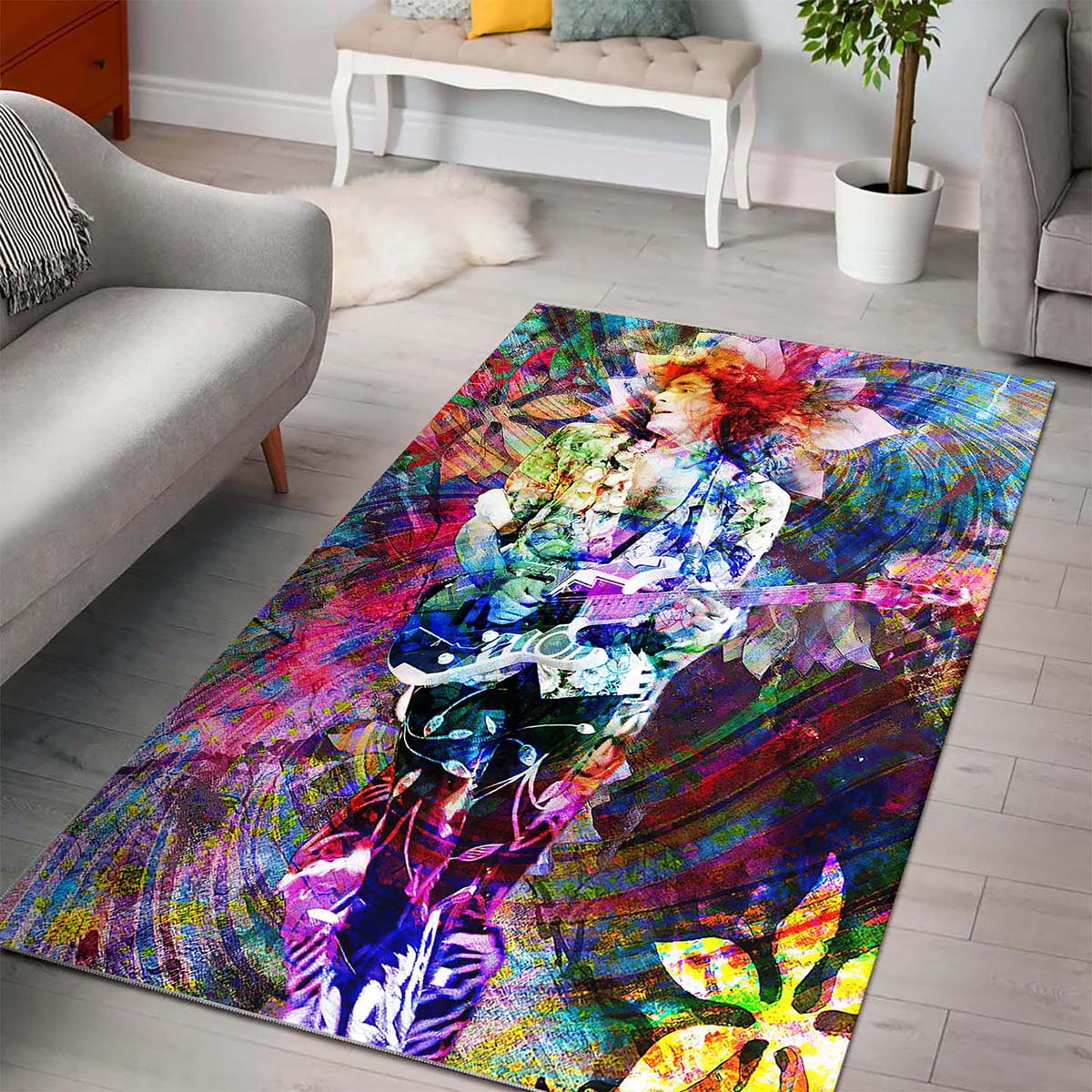 Steve Vai Art Teppich 3