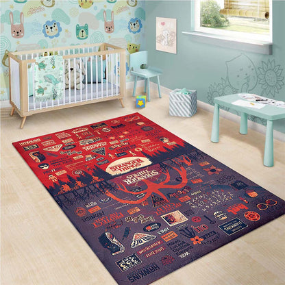 Stranger Things Wohnzimmer Dekor Teppich 3