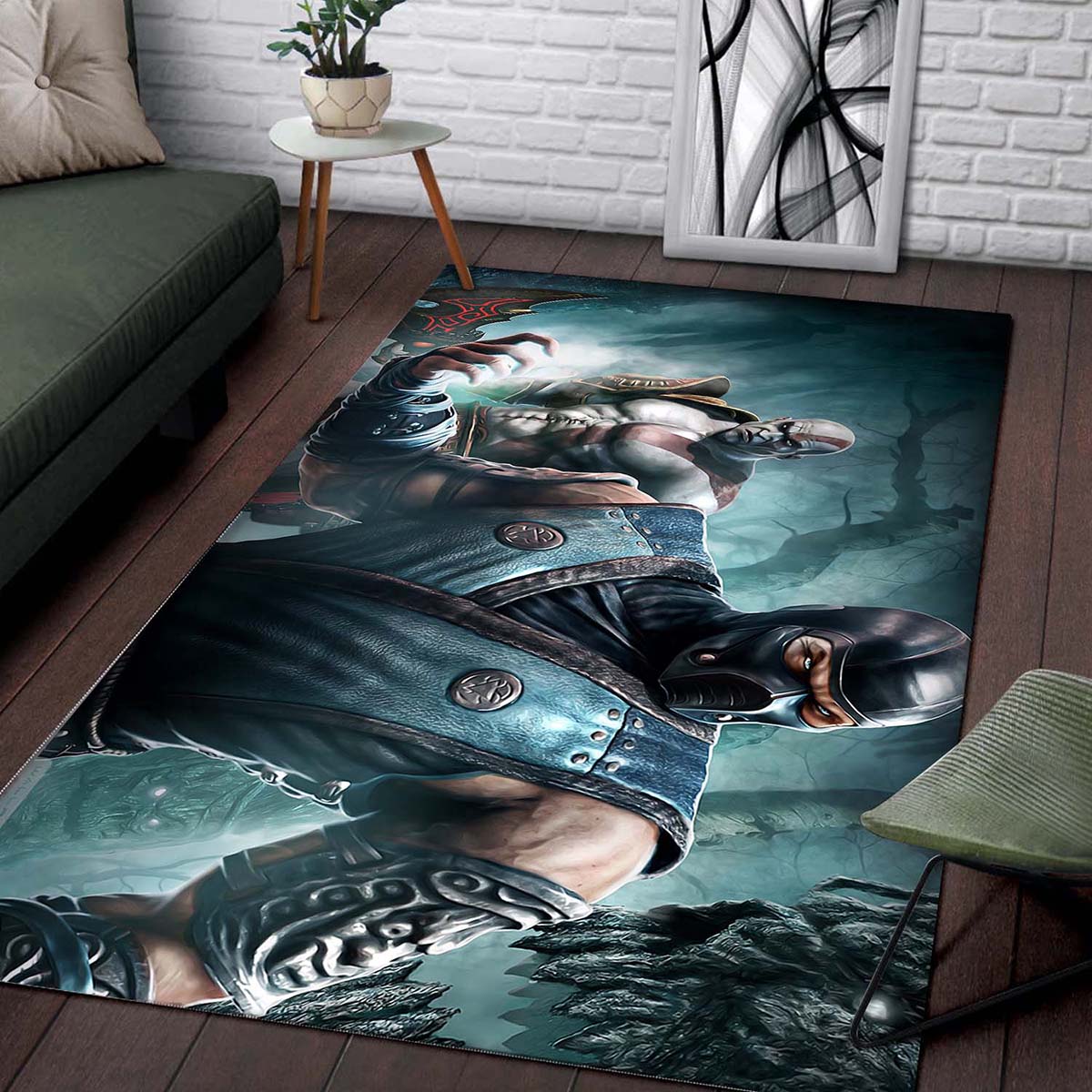 Sub Zero und Kratos Teppich 2