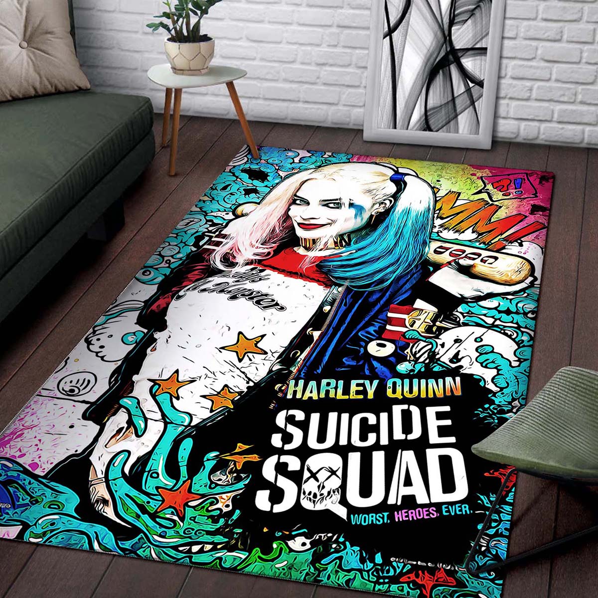 Suicide Squad Harley Quinn Teppich 2