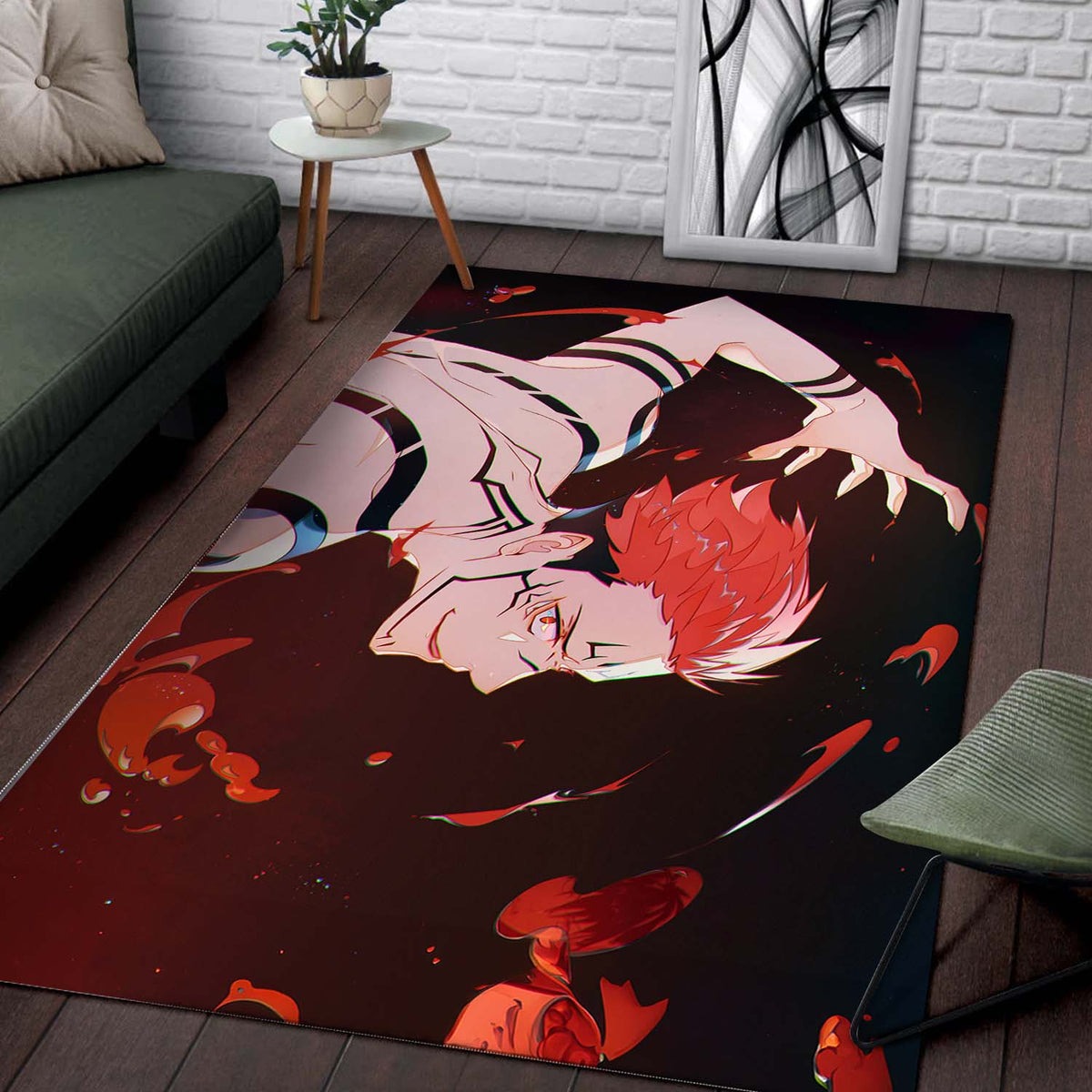 Sukuna Orange Teppich 2