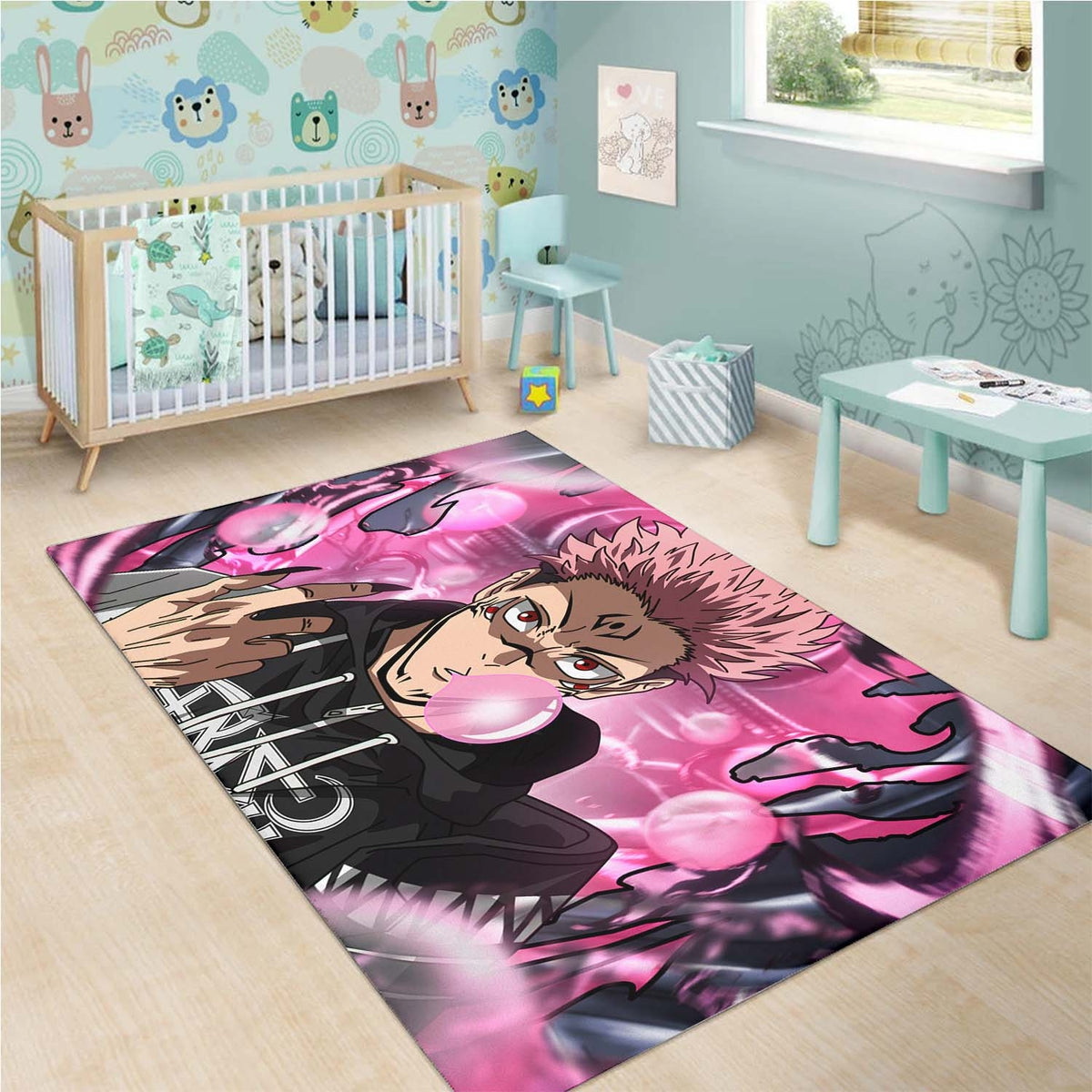 Sukuna Pink Teppich