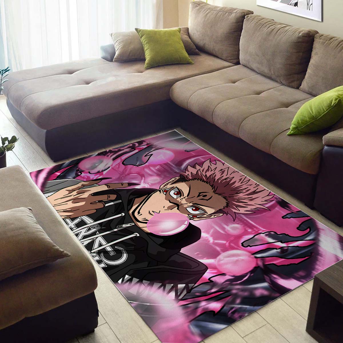Sukuna Pink Teppich 3