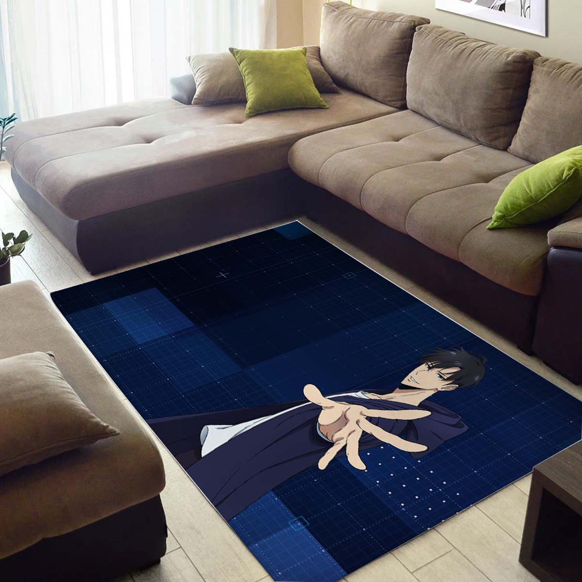 Sung Jinwoo Blue 1 Teppich 3