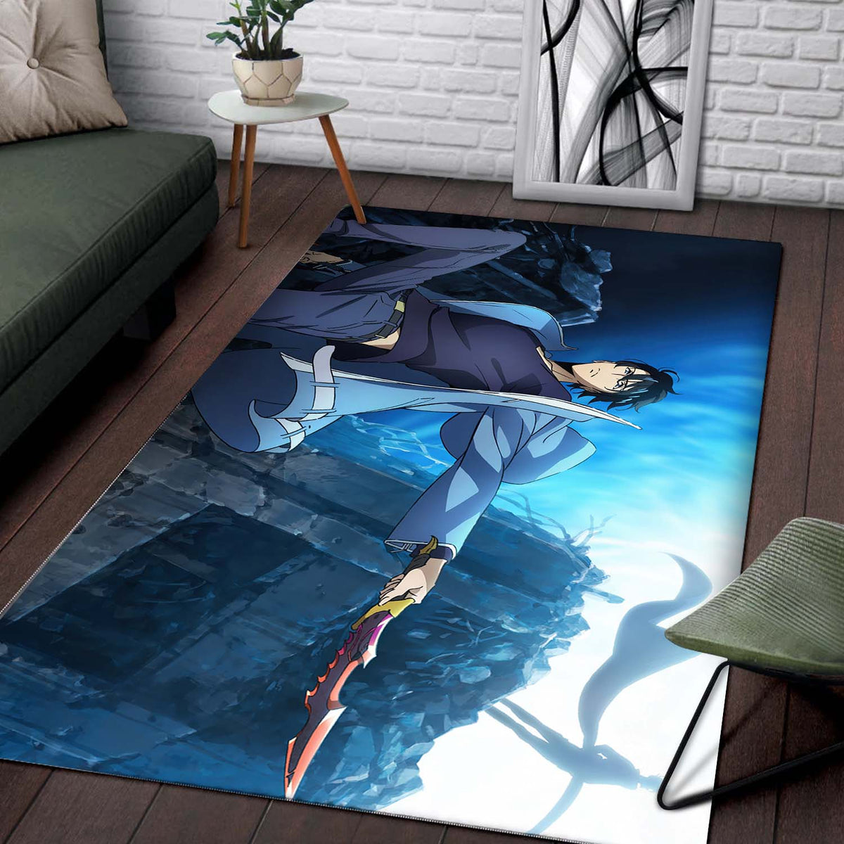 Sung Jinwoo Blue Teppich 2