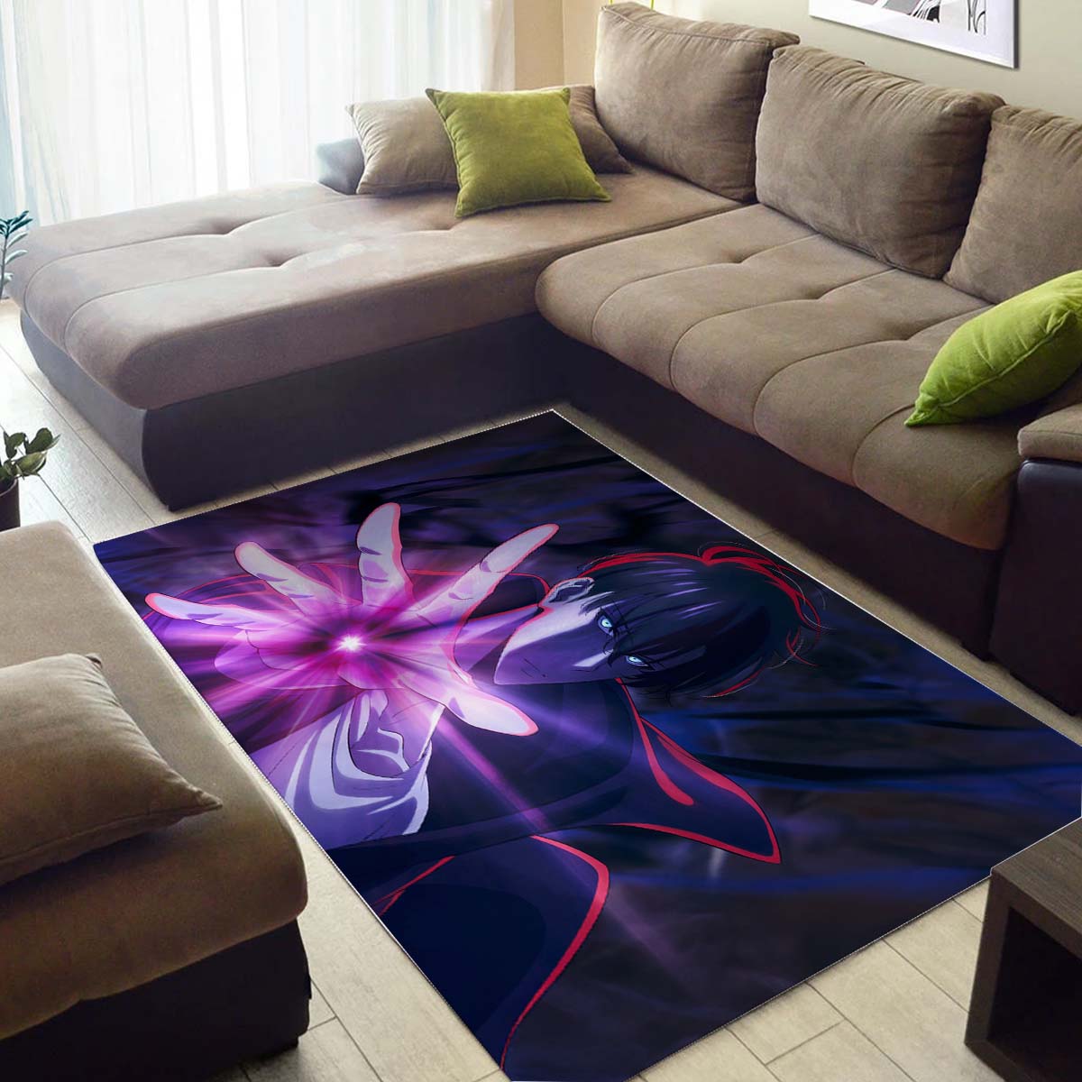 Sung Jinwoo Purple Teppich 3