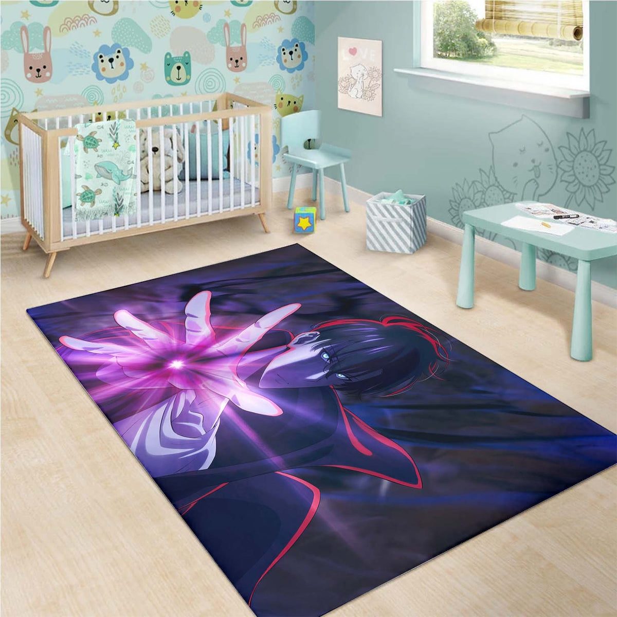 Sung Jinwoo Purple Teppich