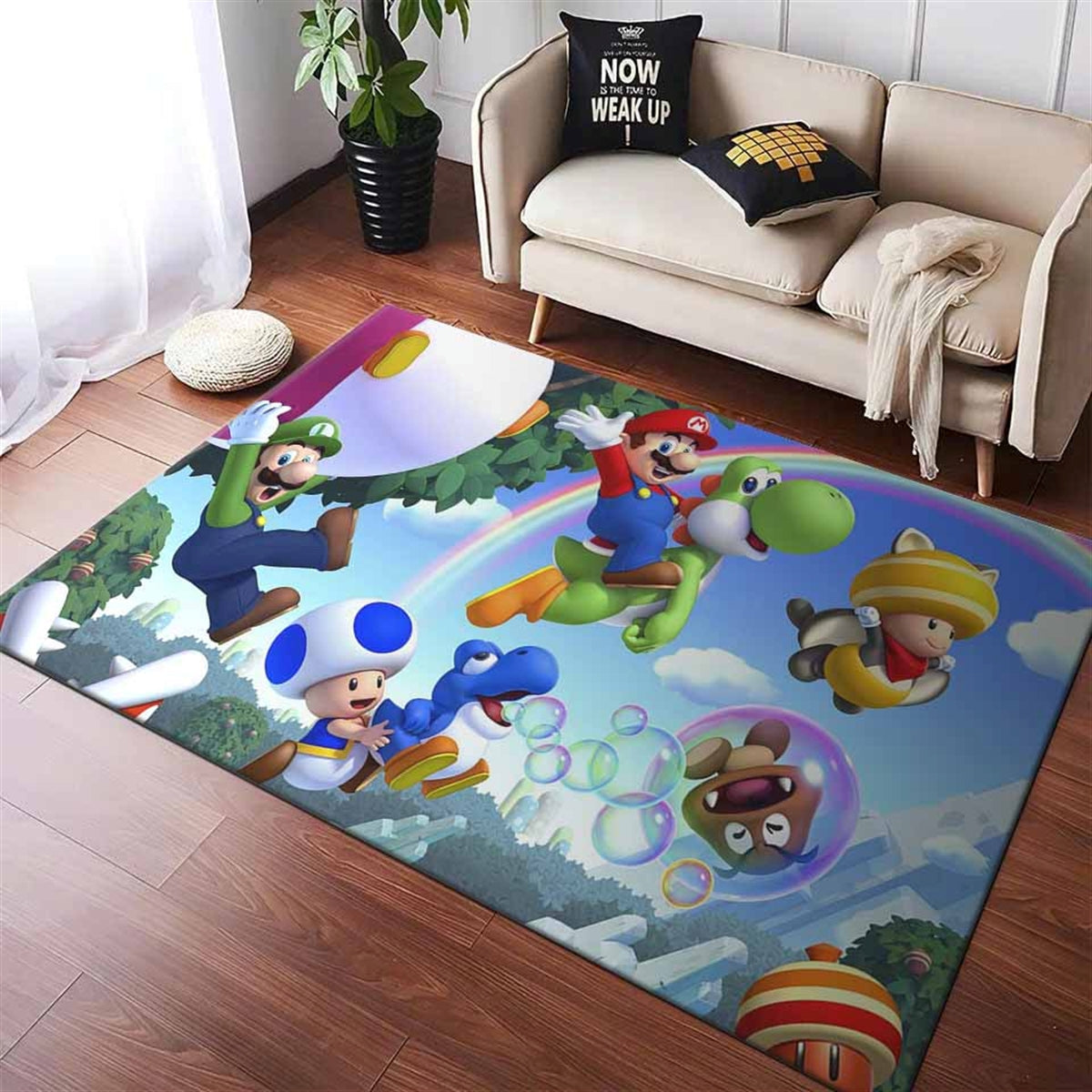 Super Mario 10 Teppich (New)