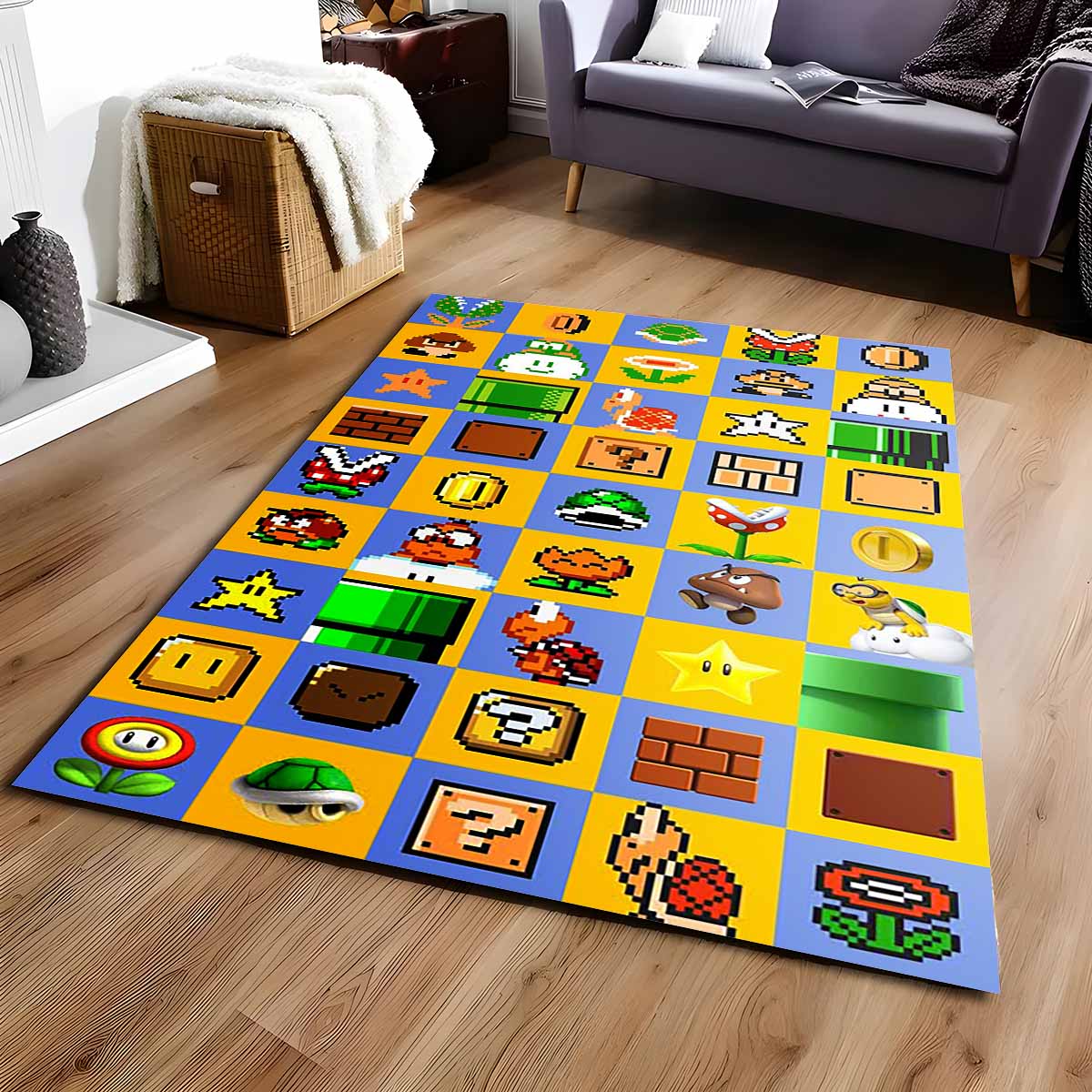 Super Mario 15 Teppich