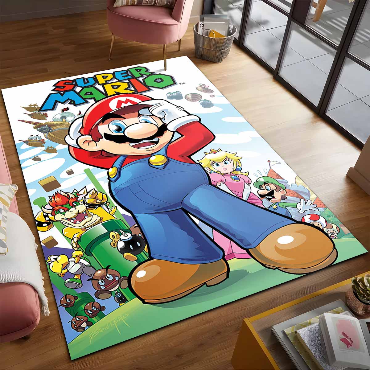 Super Mario 21 Teppich 2