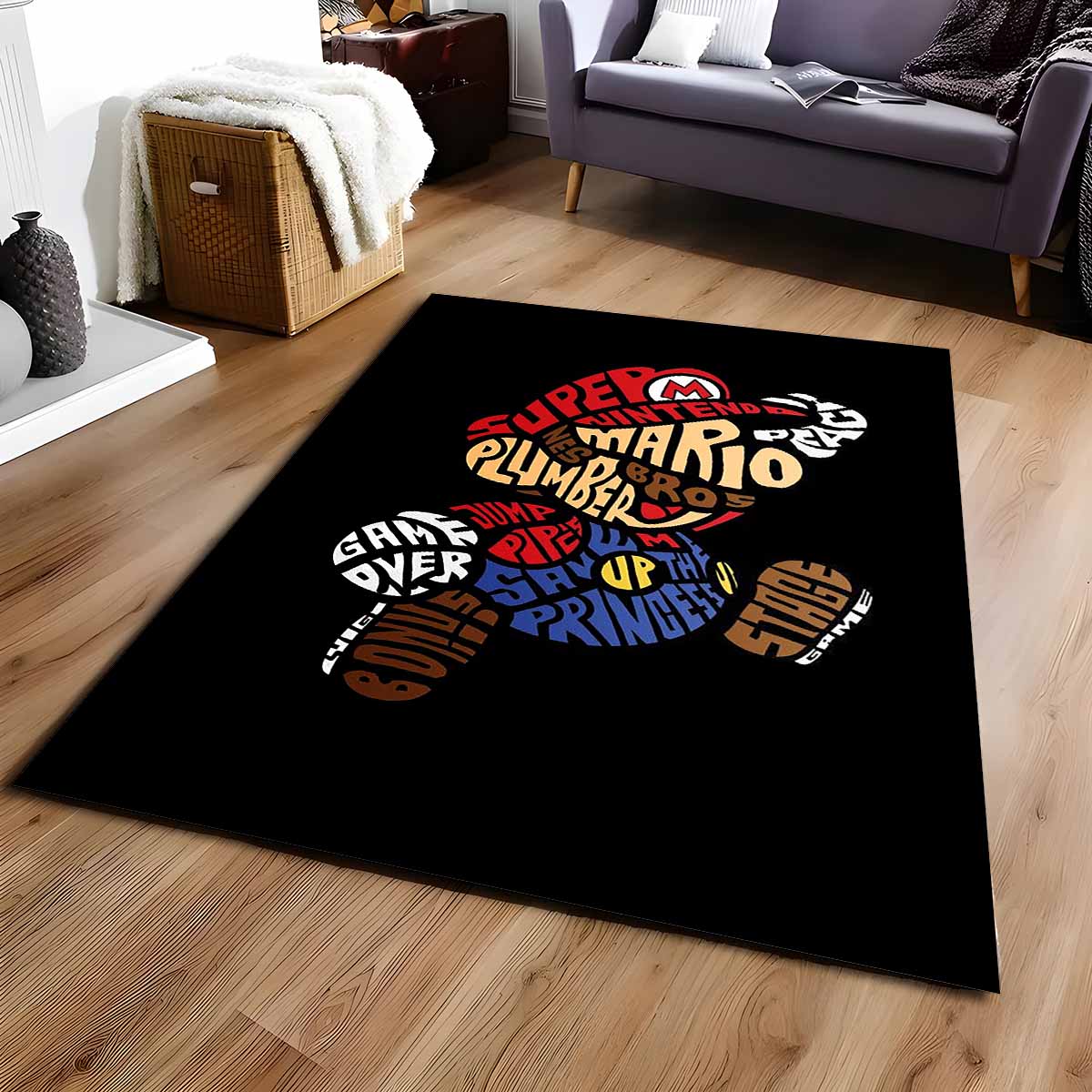 Super Mario 22 Teppich
