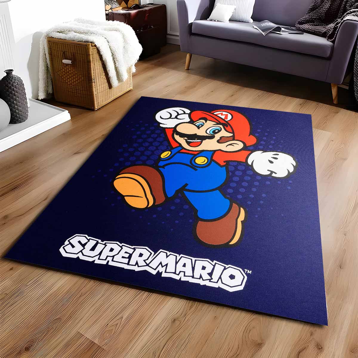 Super Mario 23 Teppich