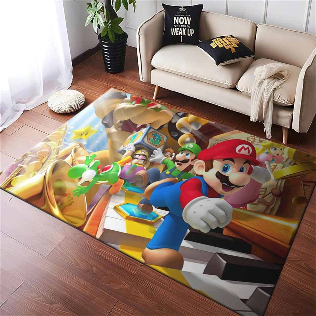 Super Mario 24 Teppich