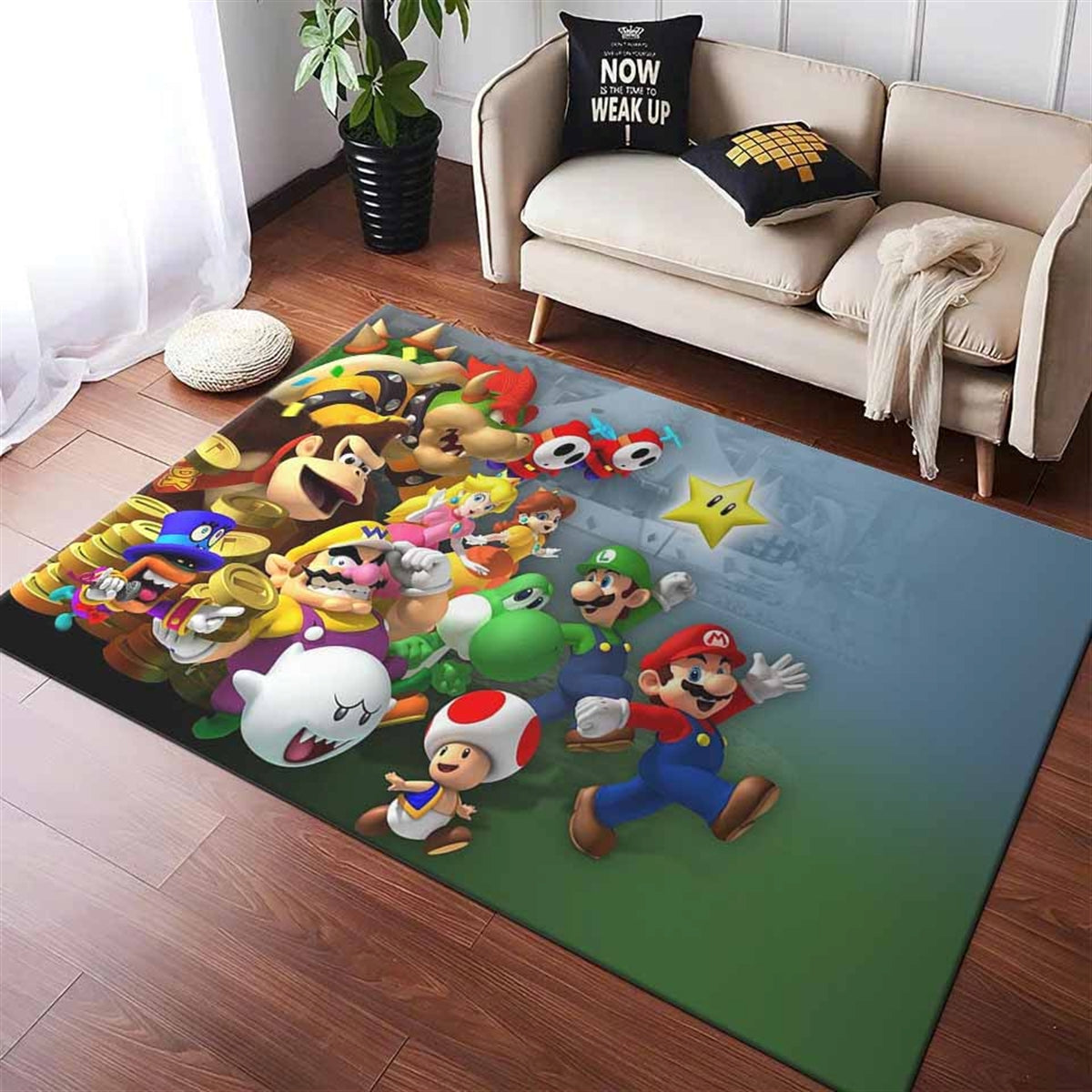 Super Mario 4 Teppich (New)