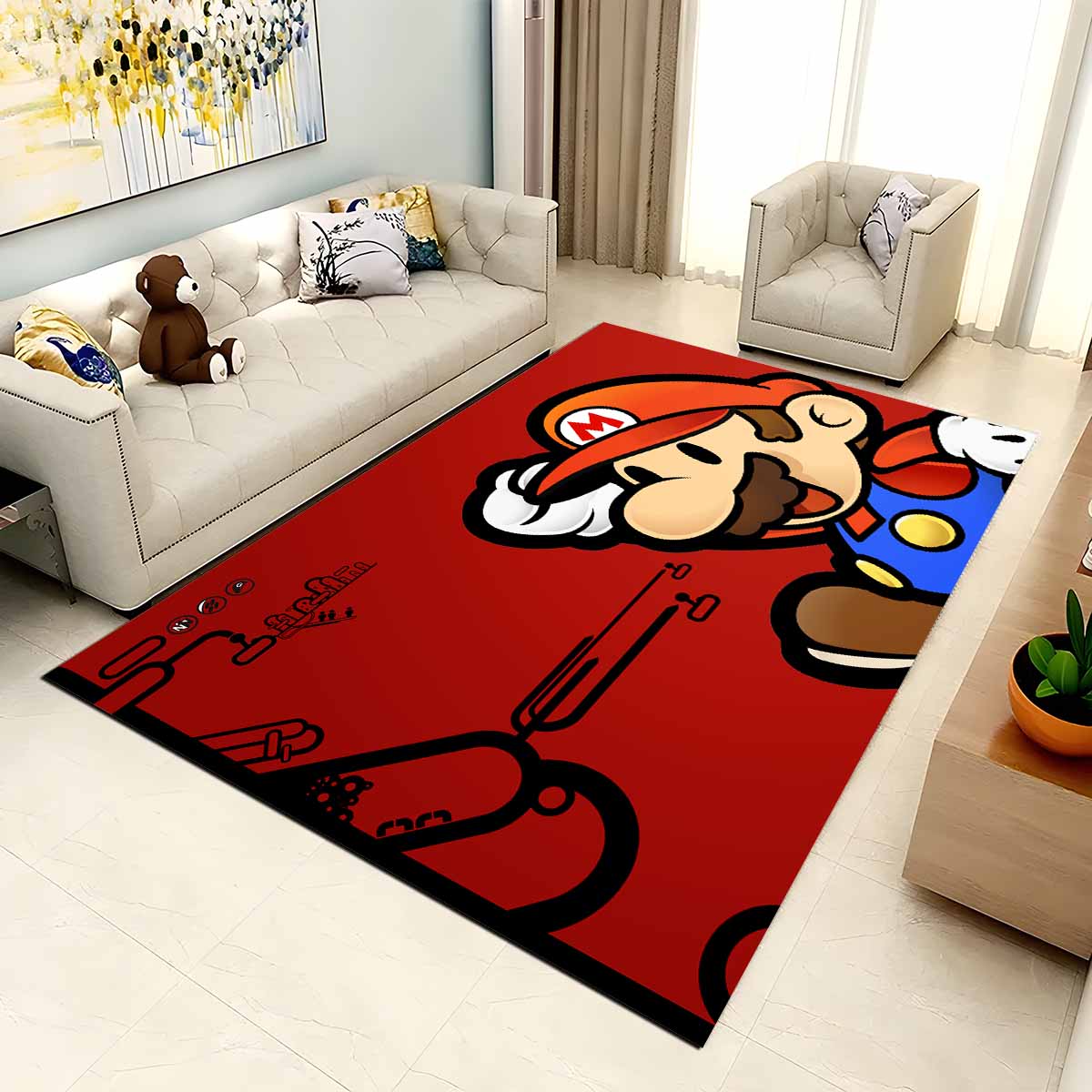 Super Mario 6 Teppich 2