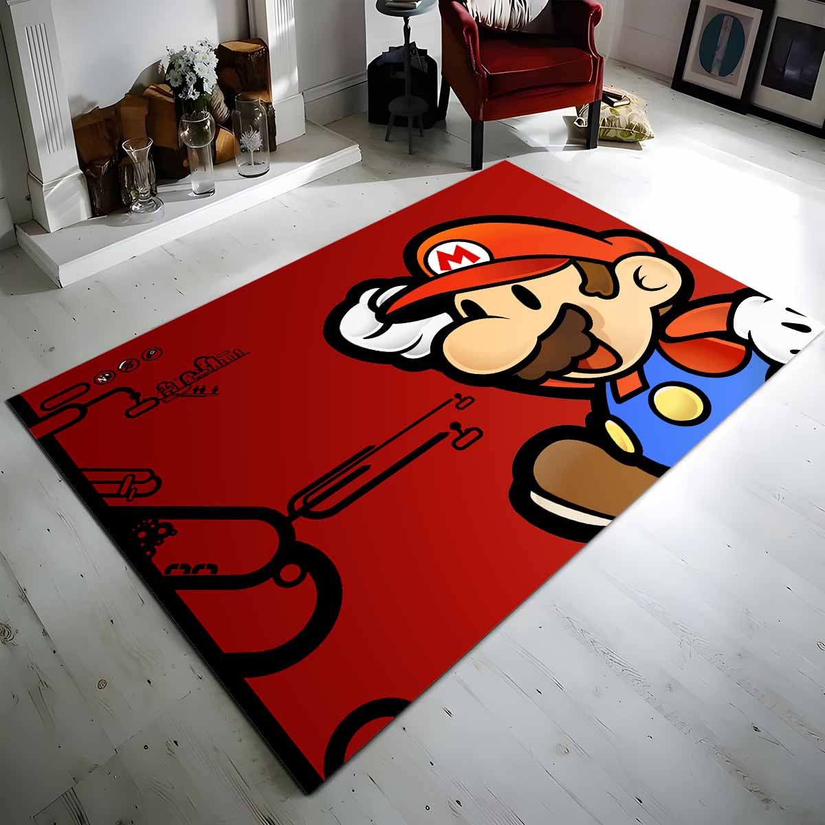 Super Mario 6 Teppich