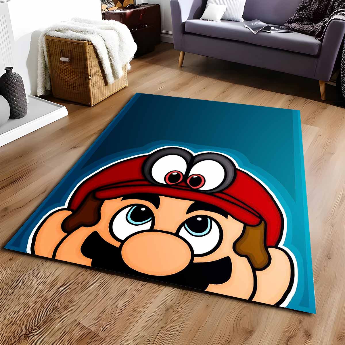 Super Mario 8 Teppich