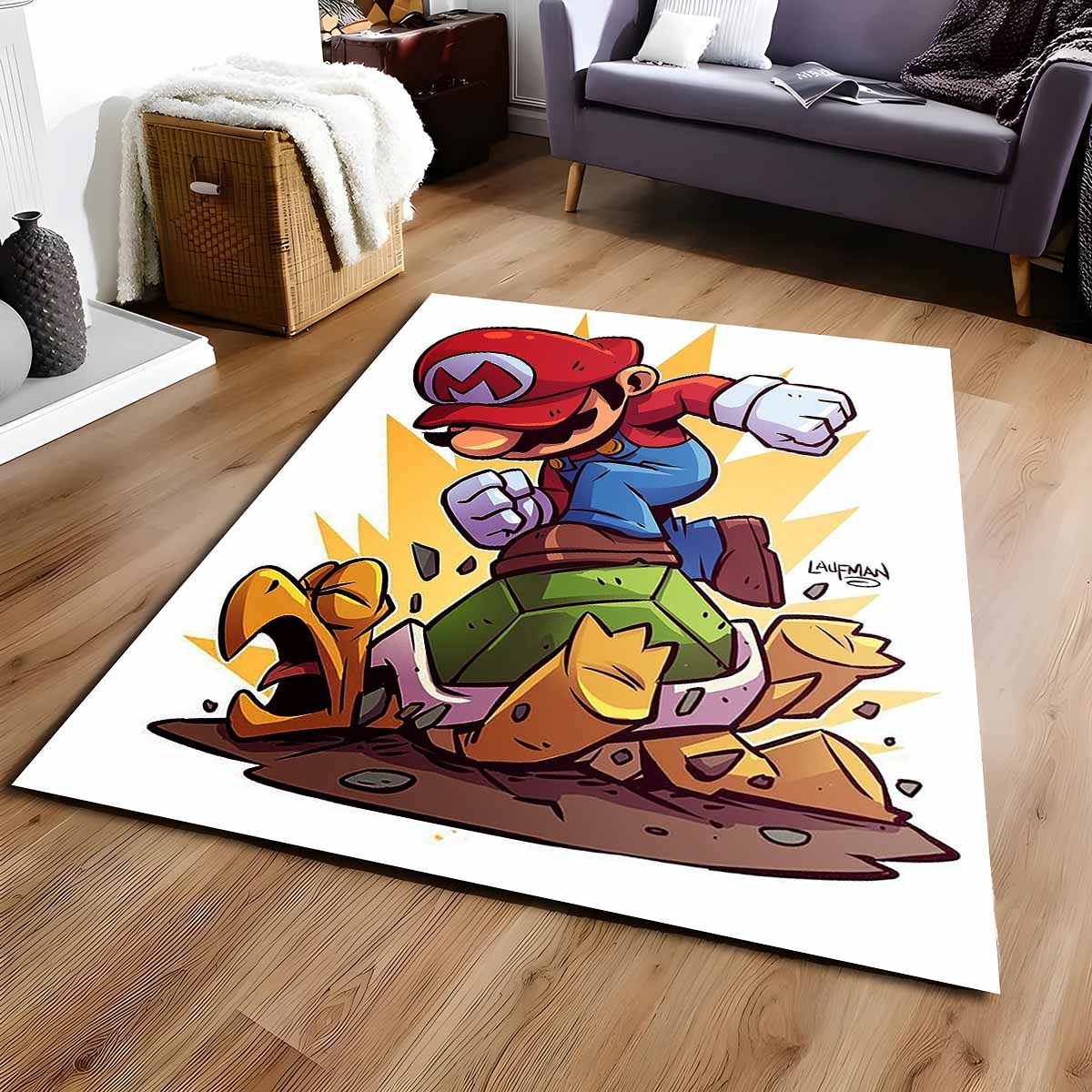 Super Mario 9 Teppich