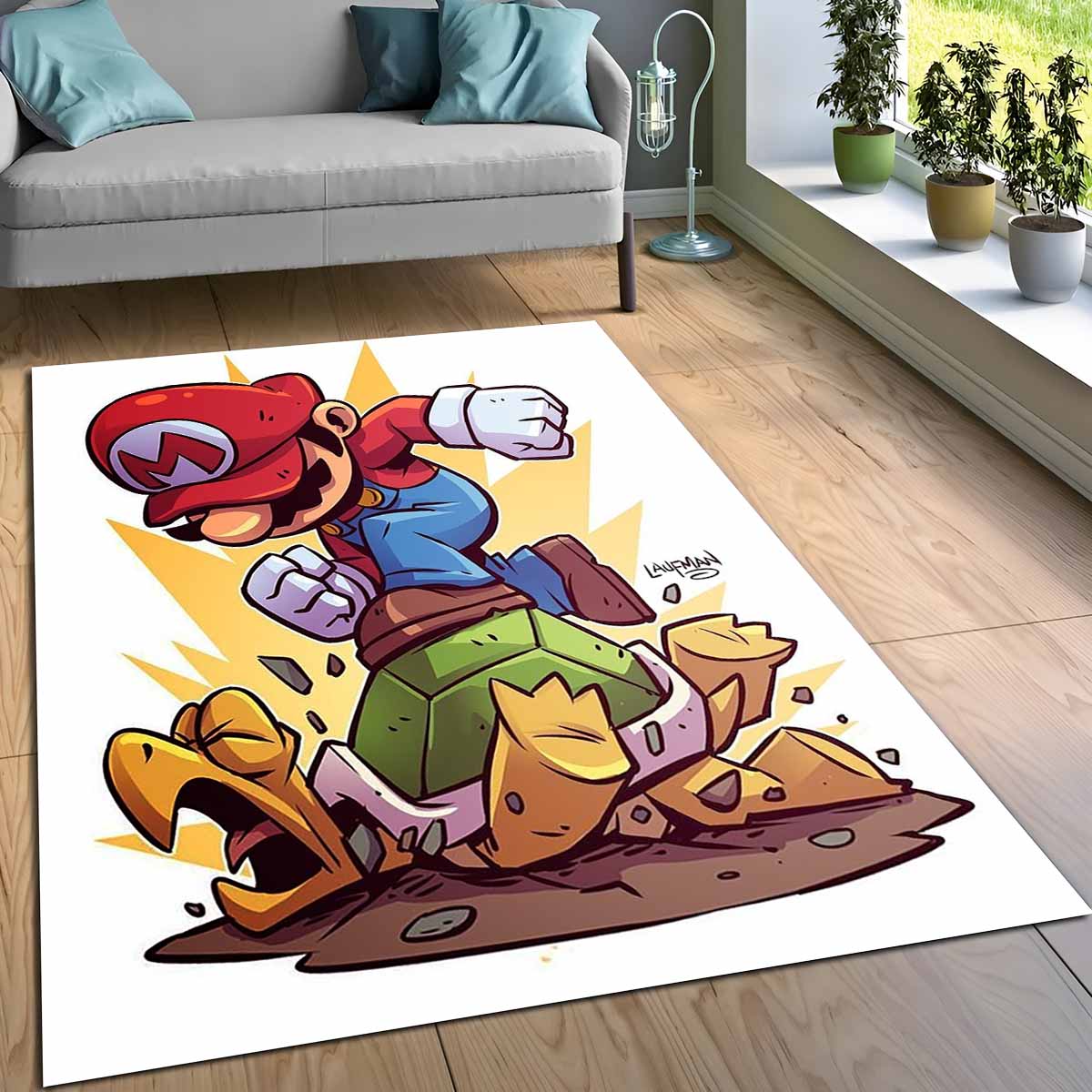 Super Mario 9 Teppich 3