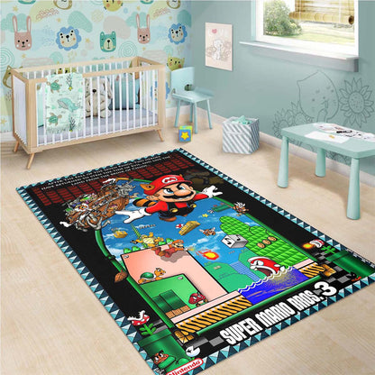 Super Mario Bros Gaming Collection Teppich 3
