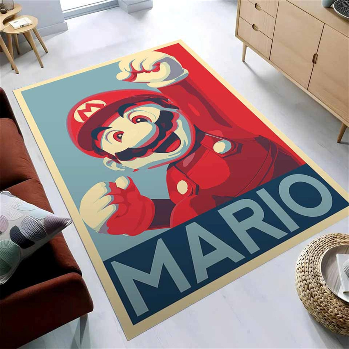 Super Mario Bros Nintendo Switch Gaming Collection Teppich