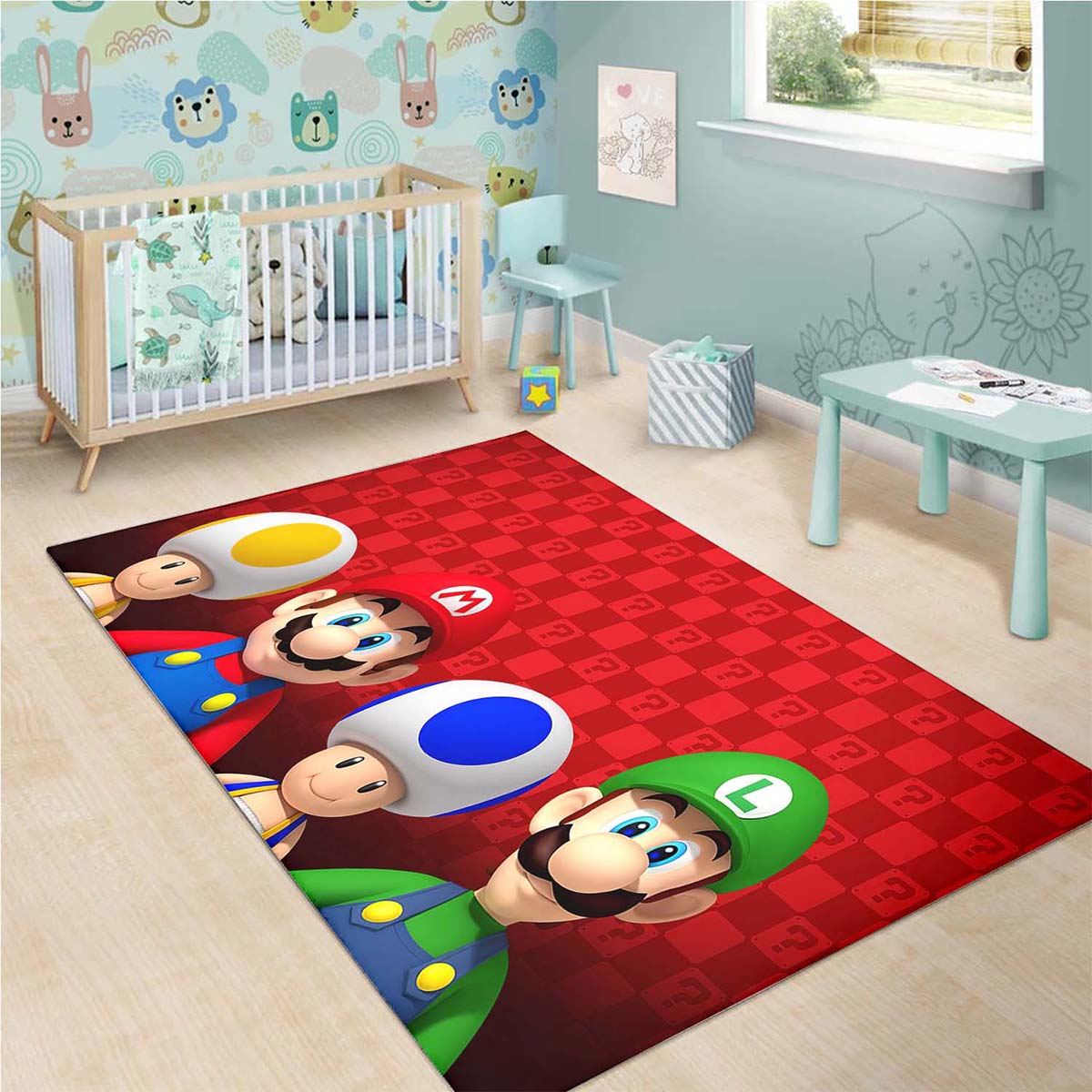 Super Mario Bros Teppich 3