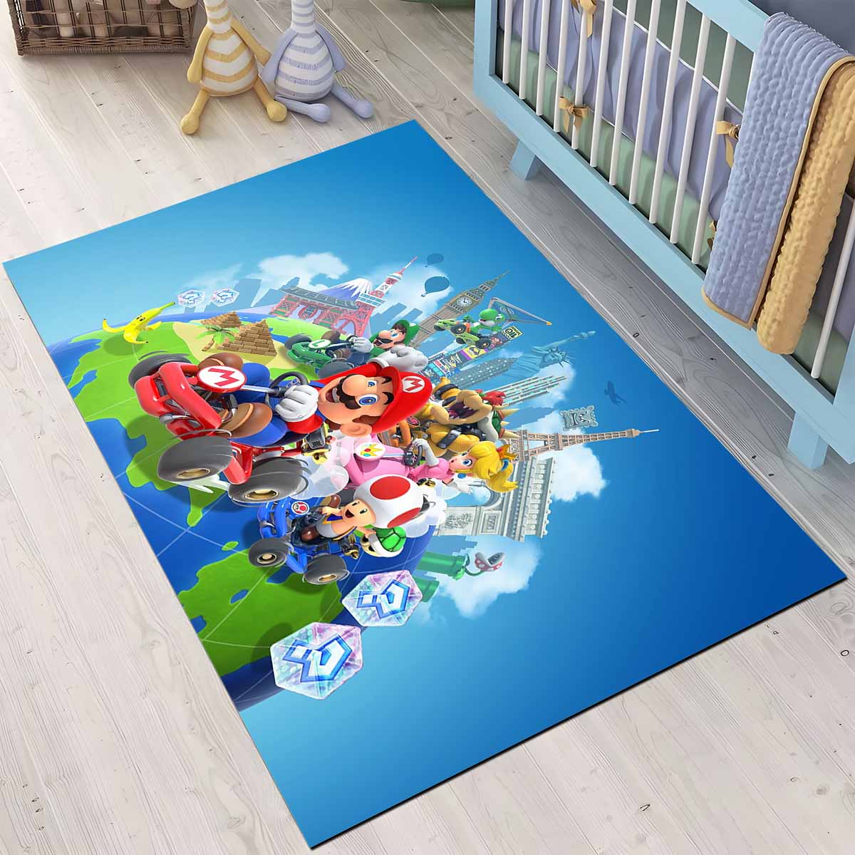 Super Mario Charaktere 1 Teppich 3