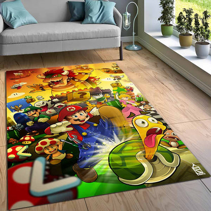 Super Mario Charaktere 13 Teppich 3