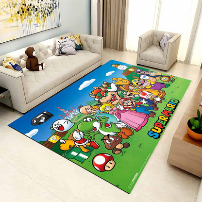 Super Mario Charaktere 14 Teppich 2