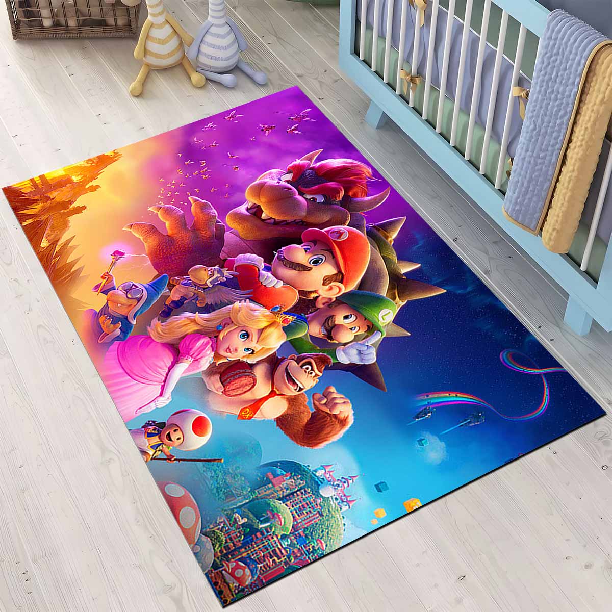 Super Mario Charaktere 16 Teppich 3