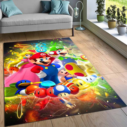 Super Mario Charaktere 17 Teppich 3