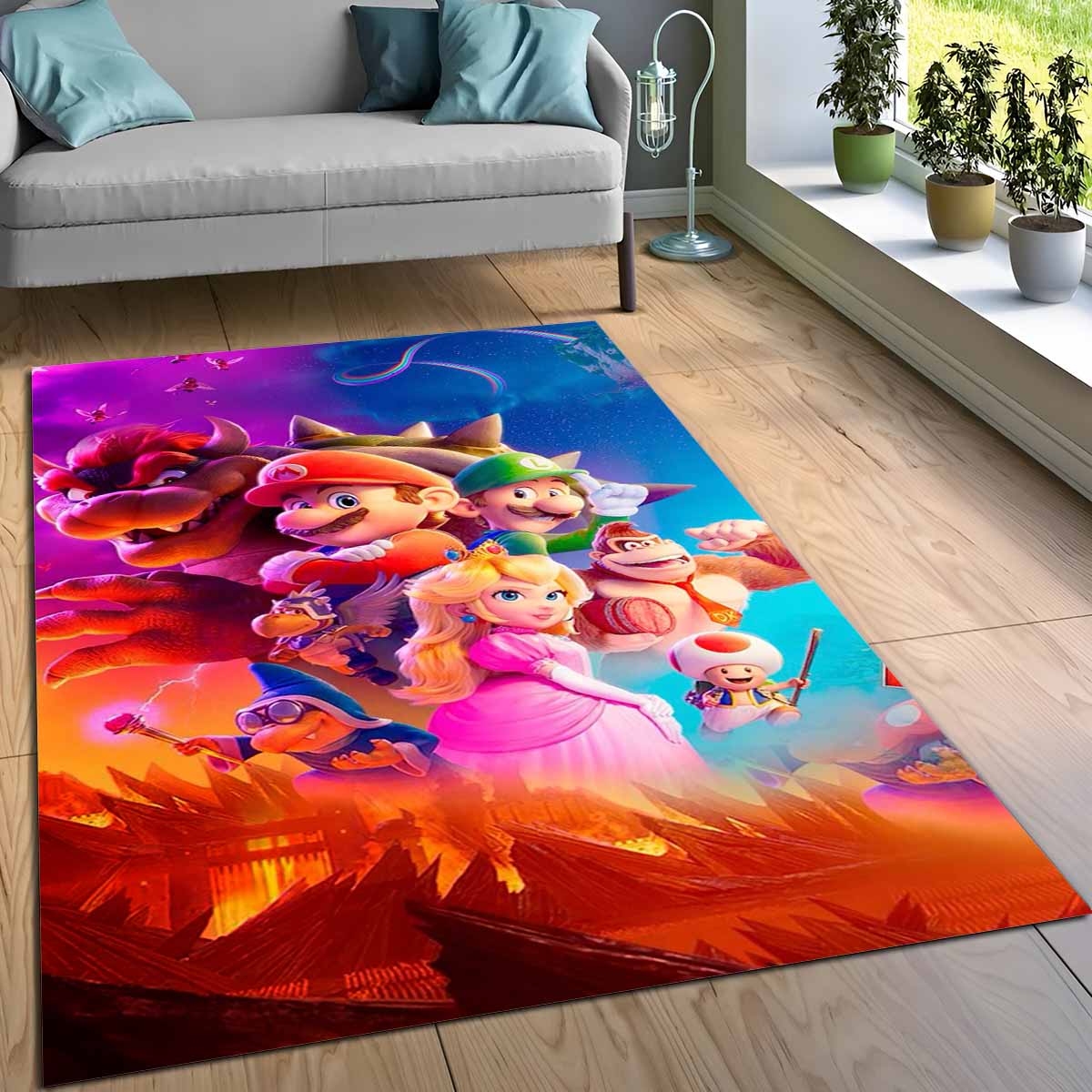 Super Mario Charaktere 18 Teppich 3