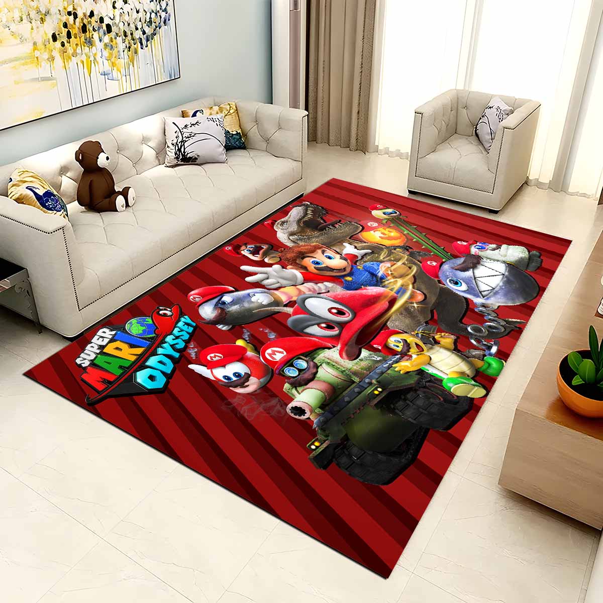 Super Mario Charaktere 19 Teppich 2