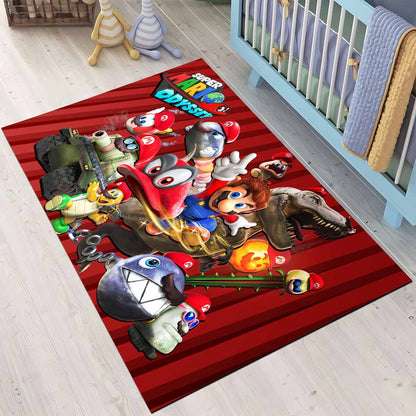 Super Mario Charaktere 19 Teppich 3