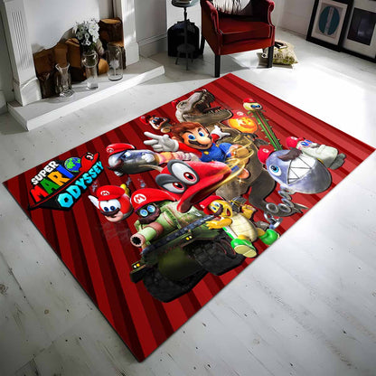 Super Mario Charaktere 19 Teppich