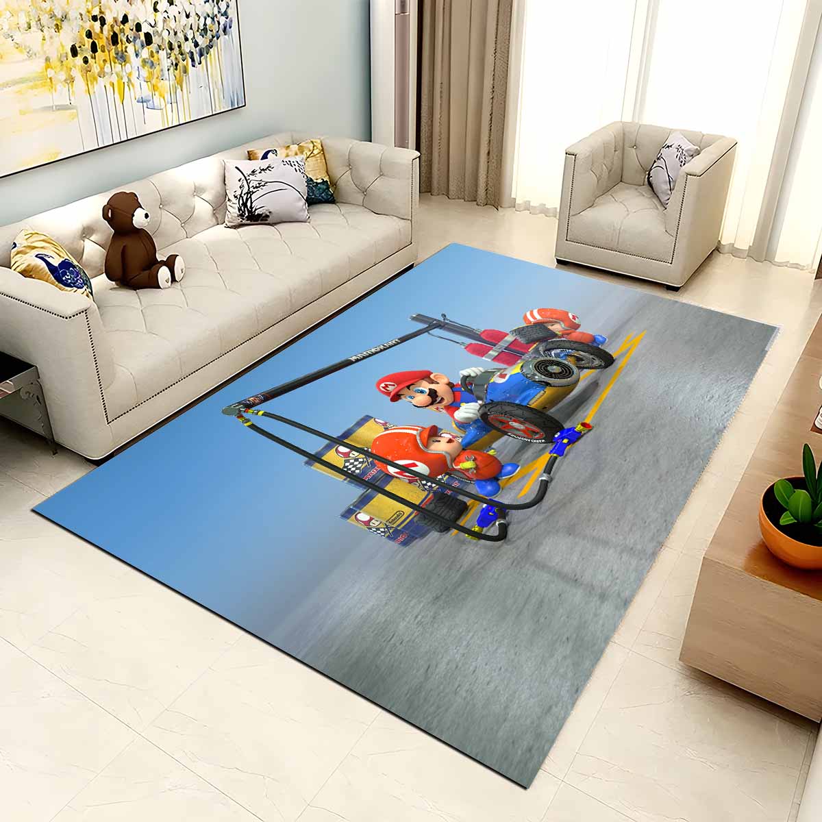 Super Mario Charaktere 2 Teppich 2