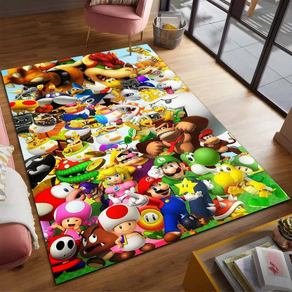 Super Mario Charaktere 22 Teppich 2