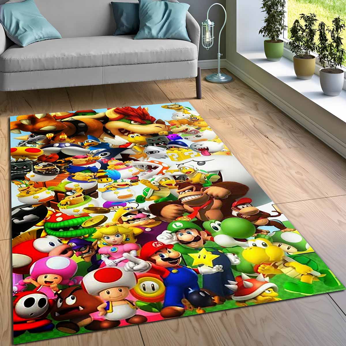 Super Mario Charaktere 22 Teppich 3