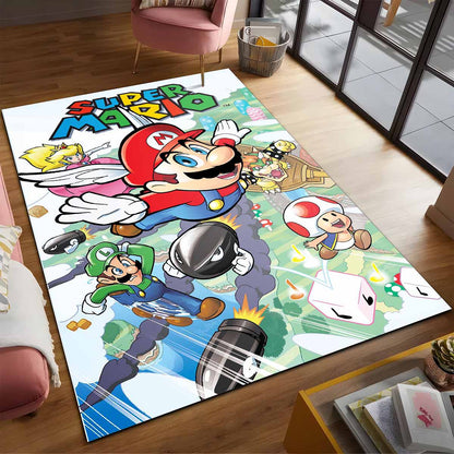 Super Mario Charaktere 23 Teppich 2