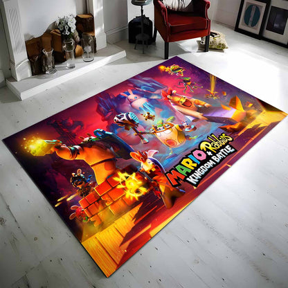 Super Mario Charaktere 24 Teppich