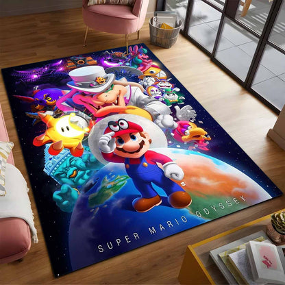 Super Mario Charaktere 25 Teppich 2