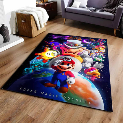Super Mario Charaktere 25 Teppich