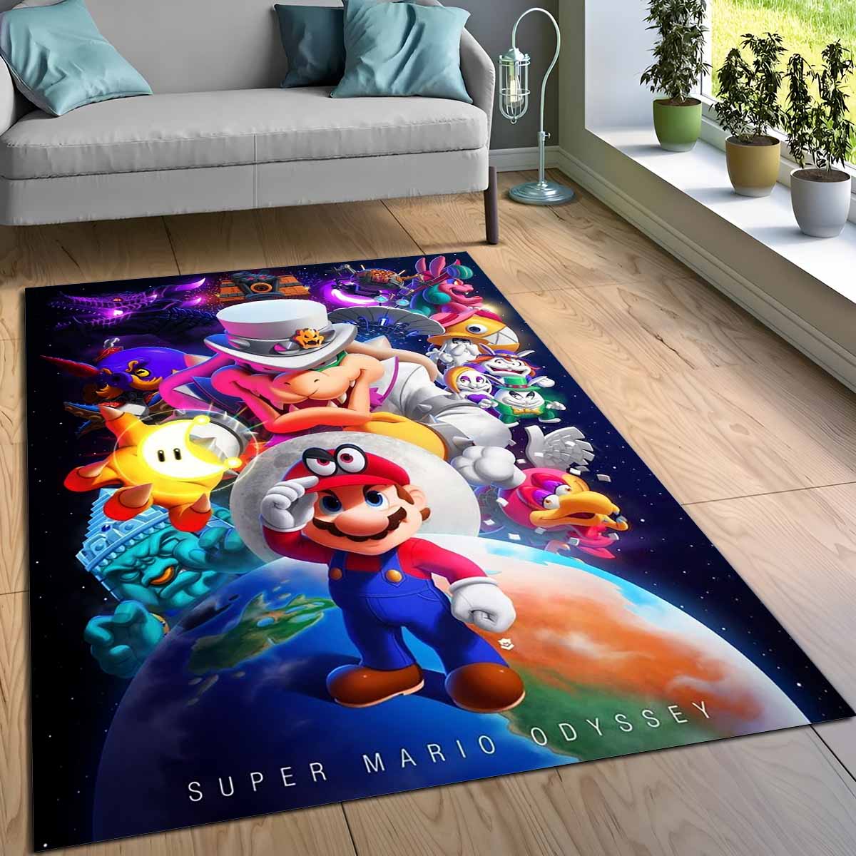 Super Mario Charaktere 25 Teppich 3