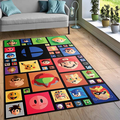 Super Mario Charaktere 26 Teppich 3