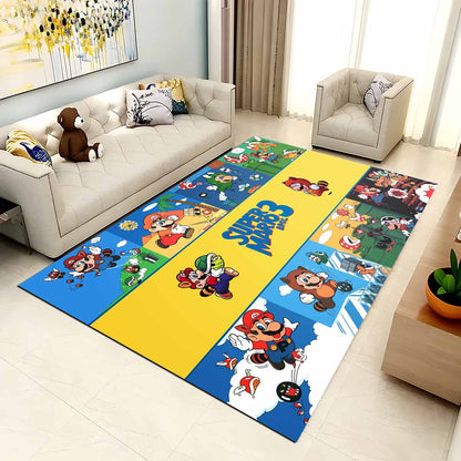 Super Mario Charaktere 28 Teppich 2