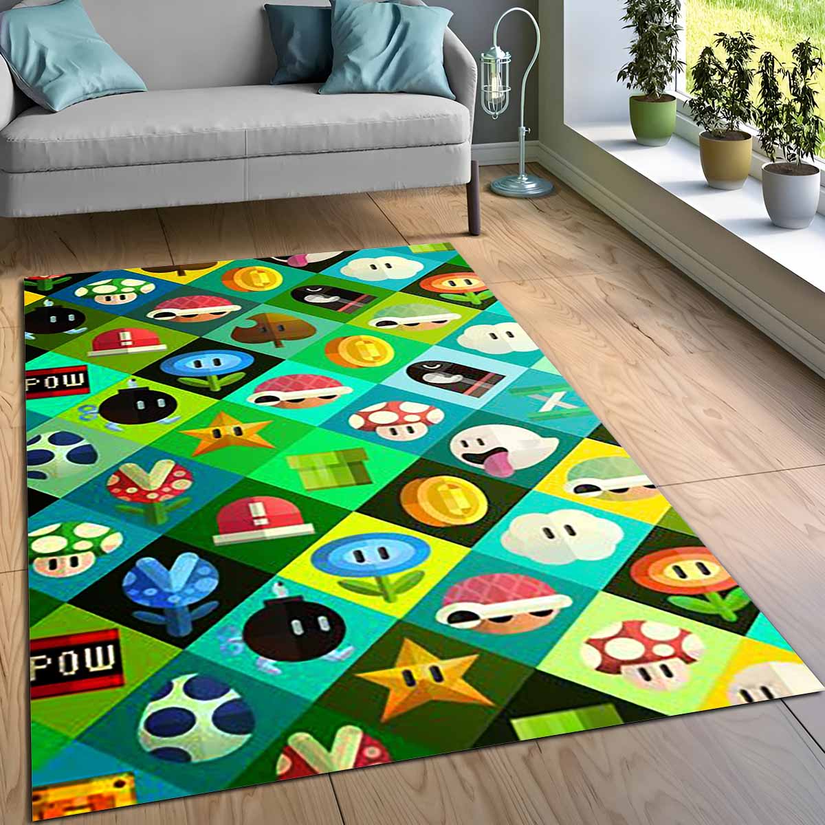 Super Mario Charaktere 29 Teppich 3
