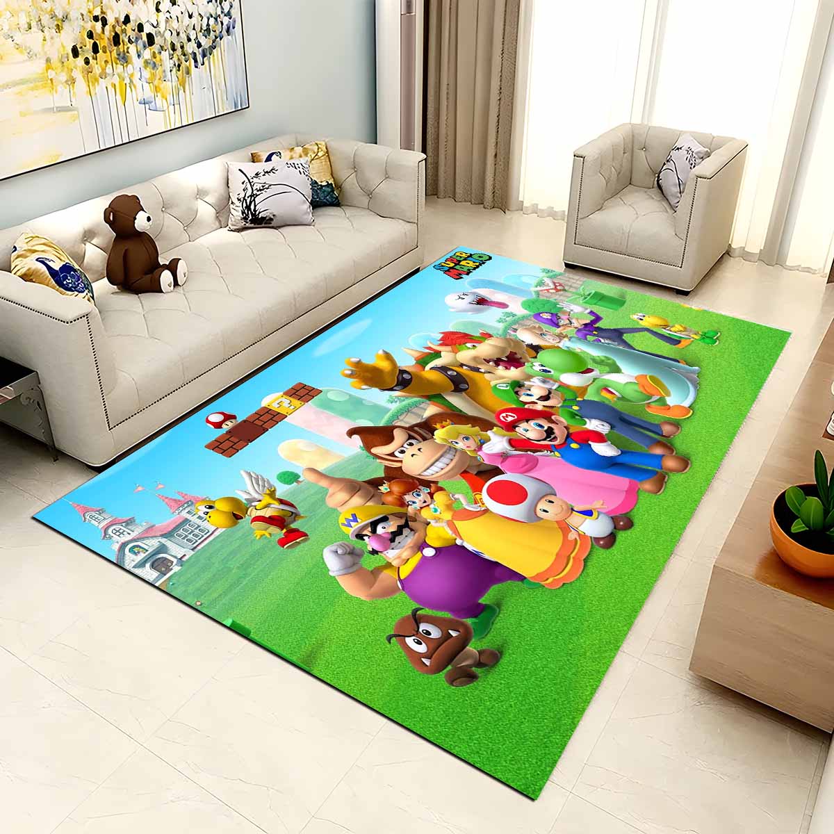 Super Mario Charaktere 36 Teppich 2
