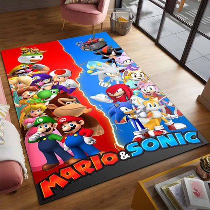 Super Mario Charaktere 37 Teppich 2
