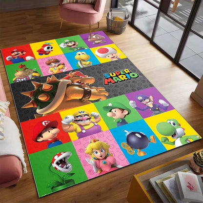 Super Mario Charaktere 39 Teppich 2